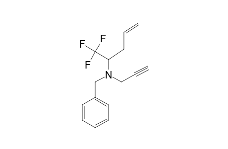 N-BENZYL-N-PROP-2-YNYL-[1-(TRIFLUOROMETHYL)-BUT-3-ENYL]-AMINE