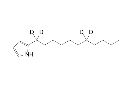 [1',1',7',7'- (2)H4]-2-undecylpyrrole