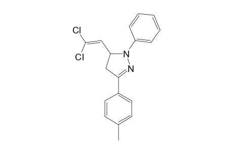 1-PHENYL3-(PARA-TOLYL)-(2,2-DICHLOROVINYL)-DELTA-(2)-PYRAZOLINE