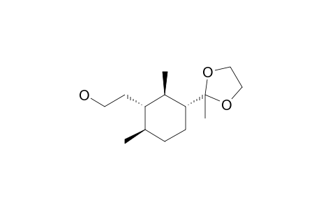 2-[(1S,2R,3R,6R)-2,6-Dimethyl-3-(2-methyl[1,3]dioxolan-2-yl)cyclohexyl]ethanol