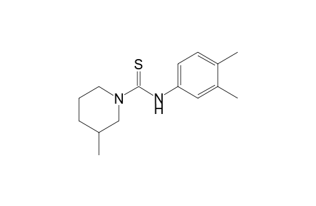 3-methylthio-1-piperidinecarboxy-3',4'-xylidide