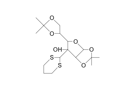 1,2,5,6-O-DIISOPROPYLIDENE-3-C-(1,3-DITHIANE-2-YL)-ALLO-FURANOSE