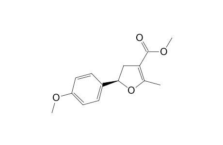 Methyl (5R)-5-(4-methoxyphenyl)-2-methyl-4,5-dihydrofuran-3-carboxylate