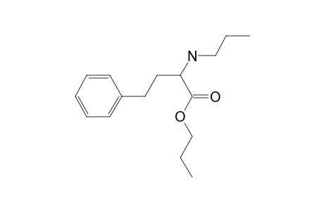 L-Homophenylalanine, N-(N-propyl)-, N-propyl ester