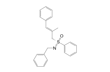 (+)-(S,E)-N-Benzyl-S-(2-methyl-3-phenyl-2-propenyl)-S-phenylsulfoximine