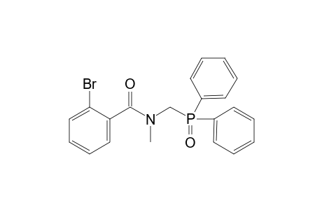 2-Bromanyl-N-(diphenylphosphorylmethyl)-N-methyl-benzamide