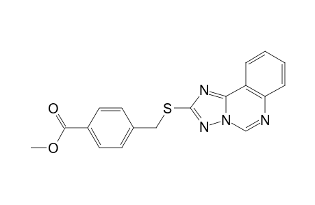 4-([1,2,4]Triazolo[1,5-c]quinazoline-2-ylthiomethyl)benzoic Acid Methyl Ester