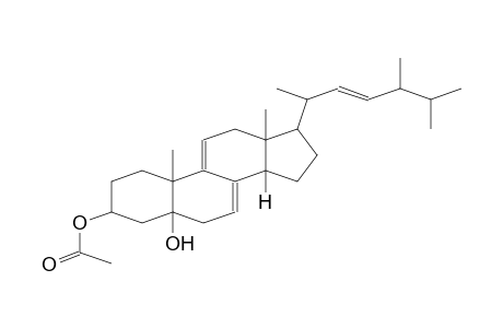 ERGOSTA-7,9(11),22-TRIENE-3,5-DIOL, 3-ACETATE, (3.BETA.,5.ALPHA.,22E