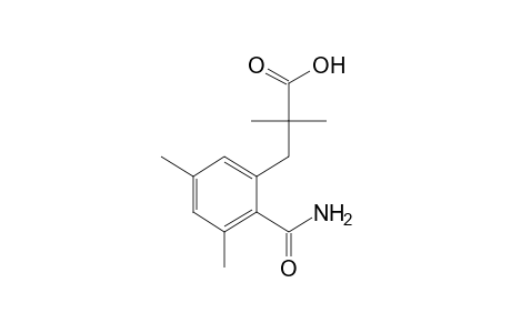 2-CARBAMOYL-alpha,alpha,3,5-TETRAMETHYLHYDROCINNAMIC ACID