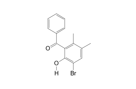 3-Bromo-5,6-dimethyl-2-hydroxybenzophenone