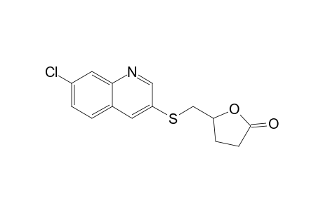 5-(7-Chloro-3-quinolinylthio)methyloxolan-2-one