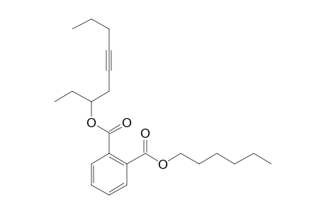 Phthalic acid, hexyl non-5-yn-3-yl ester