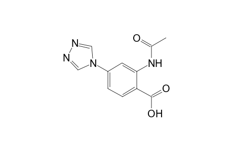 2-Acetamido-4-(4H-1,2,4-triazol-4-yl)benzoic acid