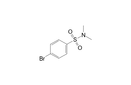 p-bromo-N,N-dimethylbenzenesulfonamide