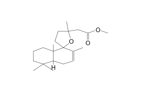 Spiro[furan-2(5H),1'(4'H)-naphthalene]-5-acetic acid, 3,4,4'a,5',6',7',8',8'a-octahydro-2',5,5',5',8'a-pentamethyl-, methyl ester