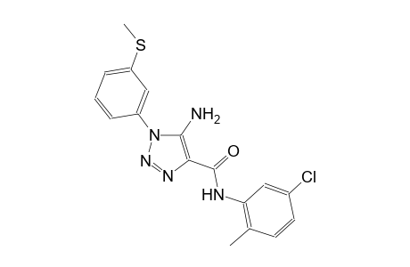 1H-1,2,3-triazole-4-carboxamide, 5-amino-N-(5-chloro-2-methylphenyl)-1-[3-(methylthio)phenyl]-