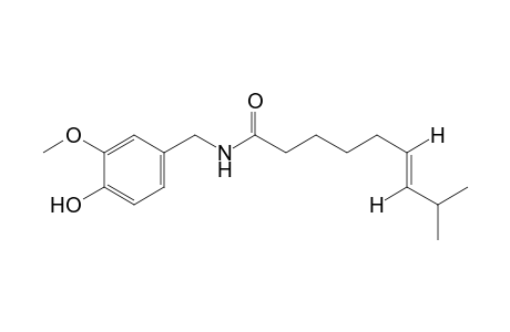 trans-8-methyl-N-vanillyl-6-nonenamide