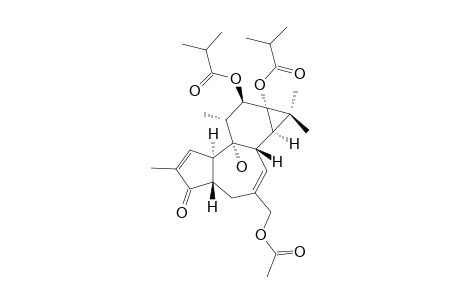 4-DEOXYPHORBOL-12,13-BIS-(ISOBUTYRATE)-20-ACETATE