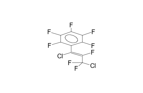 (E)-(1,3-DICHLORO-2,3,3-TRIFLUORO-1-PROPENYL)PENTAFLUOROBENZENE