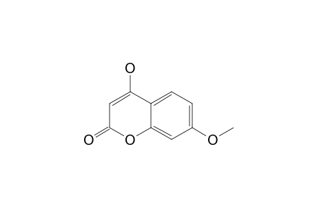 4-Hydroxy-7-methoxycoumarin