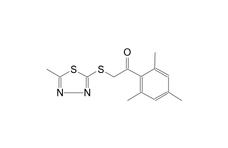 2-(5-Methyl-[1,3,4]thiadiazol-2-ylsulfanyl)-1-(2,4,6-trimethyl-phenyl)-ethanone