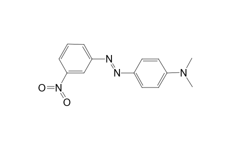 N,N-dimethyl-p-[(m-nitrophenyl)azo]aniline