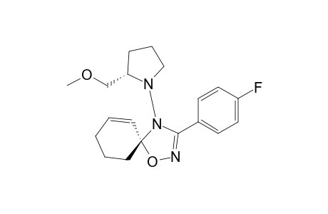 (2'S,5R)-(-)-3-(4-FLUOROPHENYL)-4-[2-(METHOXYMETHYL)-TETRAHYDRO-1H-1-PYRROLYL]-1-OXA-2,4-DIAZASPIRO-[4.5]-2,6-DIENE