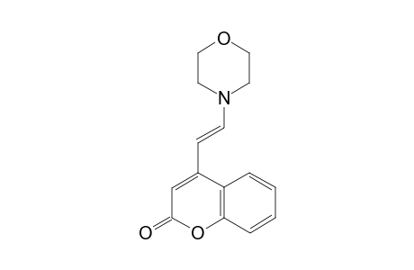 (E)-4-(2-Morpholinovinyl)-2H-chromen-2-one