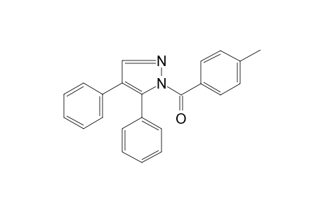 1-(4-methylbenzoyl)-4,5-diphenyl-1H-pyrazole