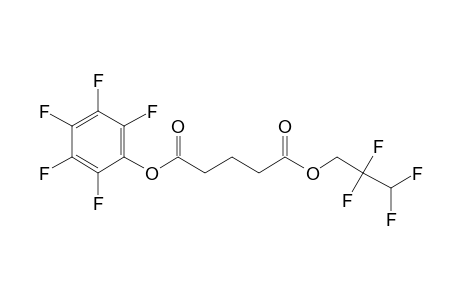 Glutaric acid, 2,2,3,3-tetrafluoropropyl pentafluorophenyl ester