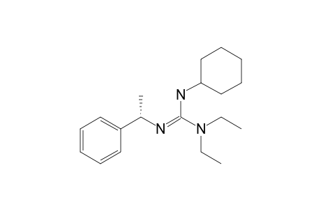 (S)-N-Cyclohexyl-N',N'-diethyl-N''-(1-phenylethyl)guanidine