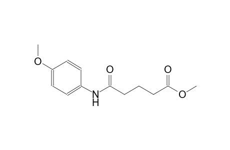 5-(4-Methoxyanilino)-5-oxopentanoic acid methyl ester