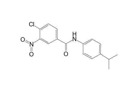 4-Chloro-N-(4-isopropyl-phenyl)-3-nitro-benzamide