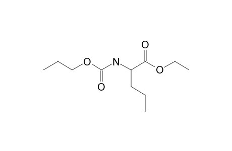 L-Norvaline, N-propoxycarbonyl-, ethyl ester