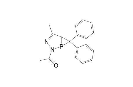 2-Acetyl-4-methyl-6,6-diphenyl-2,3-diaza-1-phospha-bicyclo[3.1.0]hex-3-ene