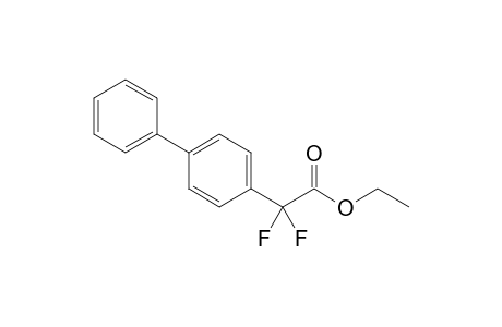 Ethyl-alpha,alpha-difluoro-4-phenylbenzeneacetate