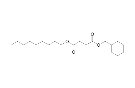 Succinic acid, cyclohexylmethyl 2-decyl ester