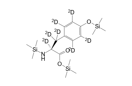 Tri-TMSi deriv of tyrosine-D7