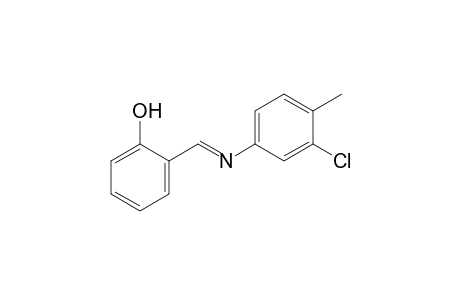 o-[N-(3-chloro-p-tolyl)formimidoyl]phenol