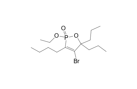 4-Bromo-3-butyl-2-ethoxy-2,5-dihydro-5,5-dipropyl-1,2-oxaphosphole 2-Oxide