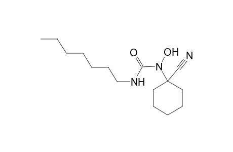 1-(1-cyanocyclohexyl)-3-heptyl-1-hydroxy-urea