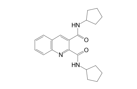 (N,N')-Dicyclopentylquinoline-2,3-dicarboxamide