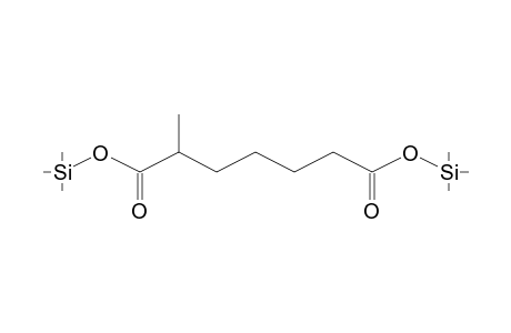 Heptanedioic acid <2-methyl->, di-TMS
