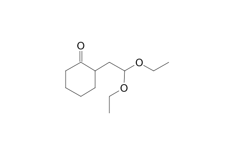 2-(2,2-Diethoxyethyl)cyclohexanone