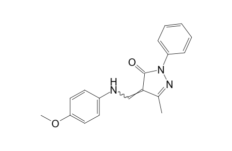 4-(p-anisidinomethylene)-3-methyl-1-phenyl-2-pyrazolin-5-one