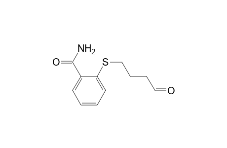 2-(2'-formylpropylthio)benzamide