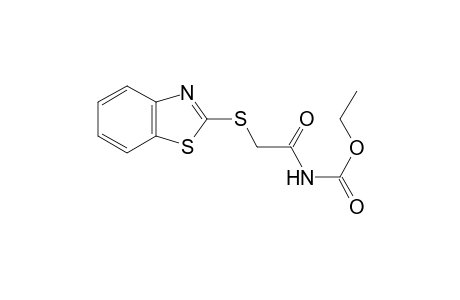 Ethyl N-[2-(1,3-benzothiazol-2-ylsulfanyl)acetyl]carbamate