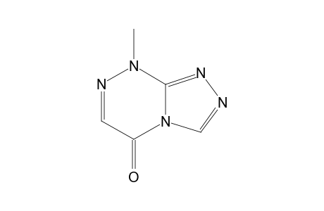 8-METHYL-s-TRIAZOLO[3,4-c]-as-TRIAZIN-5(8H)-ONE