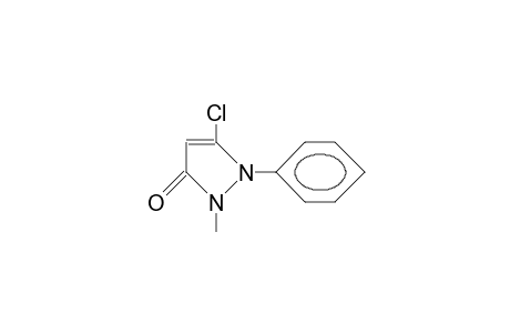 1-PHENYL-2-METHYL-5-CHLORO-PYRAZOL-4-IN-3-ON