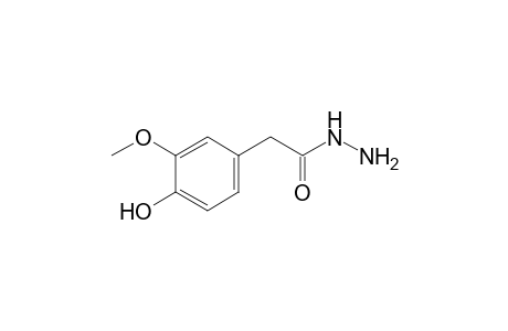 (4-hydroxy-3-methoxyphenyl)acetic acid, hydrazide